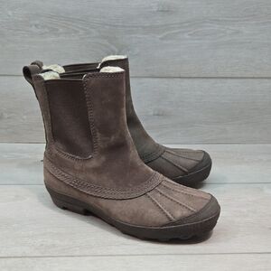 Ugg Australia 5690 Women's Brown Winter Waterproof Leather Duck Boots Shoes Sz 6